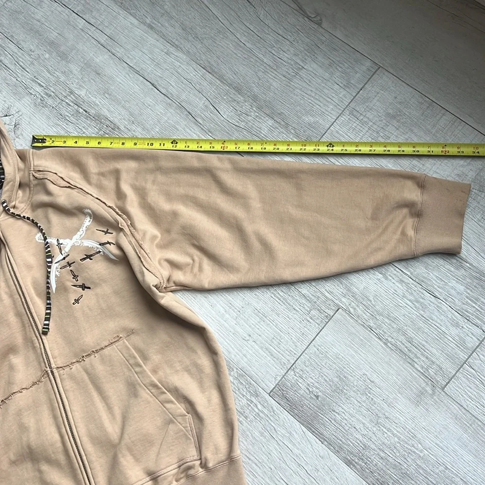 Artful Dodger Graphic ZipUp Hoodie Size 4XL‎ Y2K
